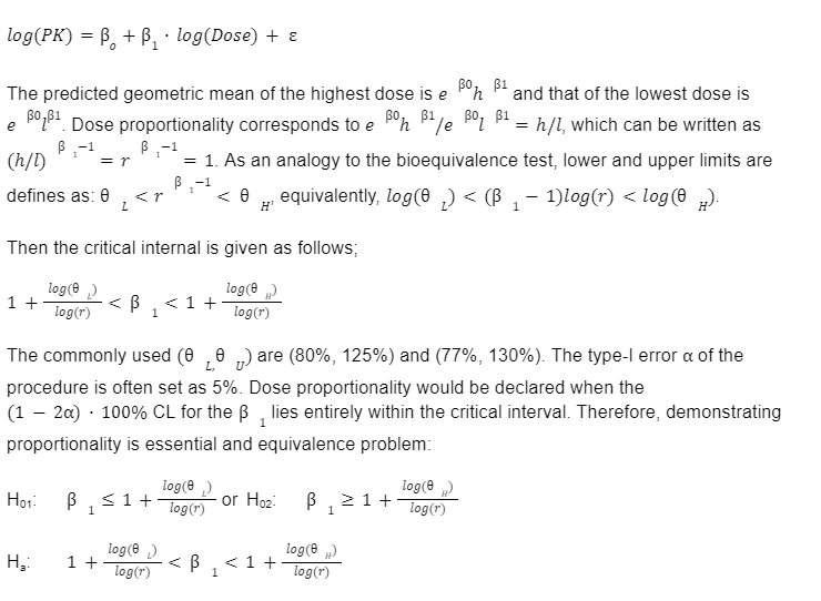 logarithmic transformation