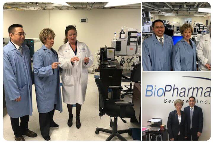 The Honourable Judy Sgro MP visits BioPharma Services’ world class facility in Toronto
